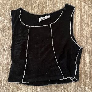 Princess Polly Black Tank Top - Small